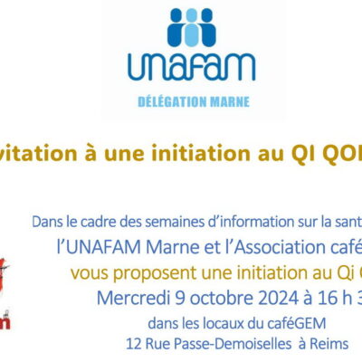 Invitation à une initiation au QI QONG