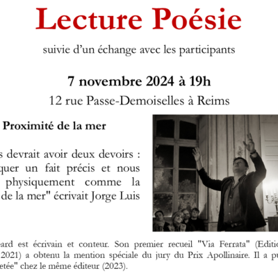 Ateliers de Poésie